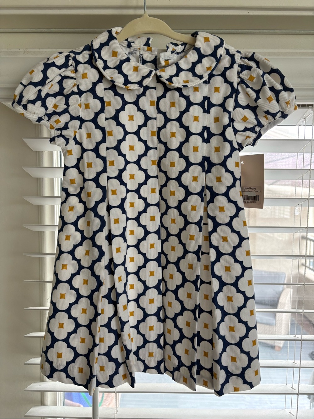 James & Lottie Penny Pleat Dress Floral